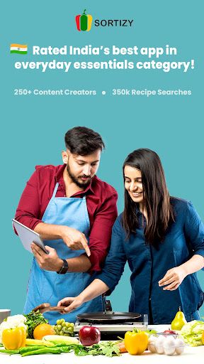 Android application Sortizy - Everyday Recipes screenshort