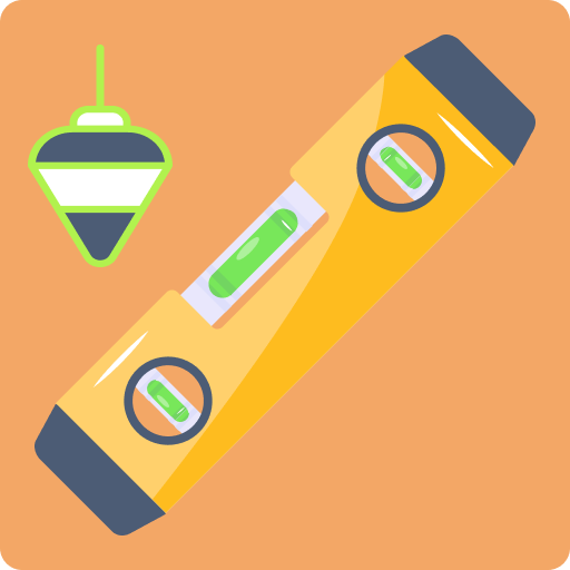 Bubble Level - Spirit Level Logo