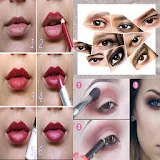 Makeup tutorials and styles icon
