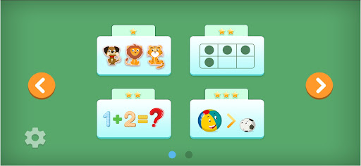 Android application Math Kids screenshort