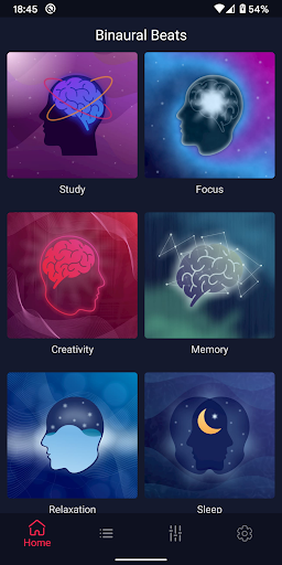 Binaural Beats - study music Screenshot 1 - AppWisp.com