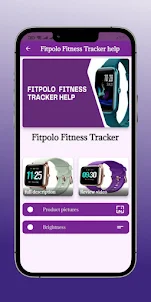 Fitpolo Fitness Tracker help