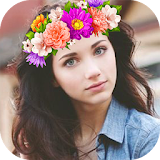 Photo Booth Heart Effect - Flower Crown icon