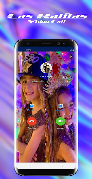 Screenshot 3 Chat with Las Ratitas 📱 Fake Video Call android