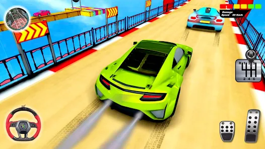 Jeu de voiture - Cascades de voitures musclées - jeux Android