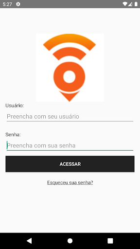 Android application LocalizoSempre screenshort