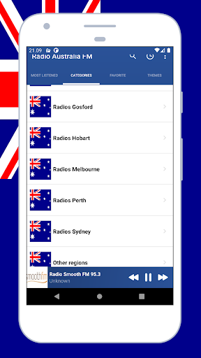 Radio Australia: Live Radio FM Screen 2