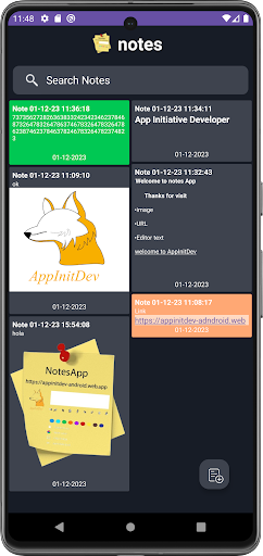 Android application Notepad - Fast Notes screenshort