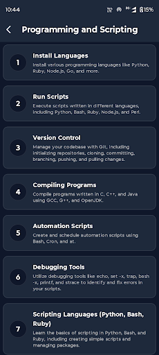 Commands and Tools For Termux Screenshot 2 - AppWisp.com