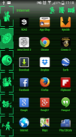 screenshot of Green Phosphor Theme for Smart