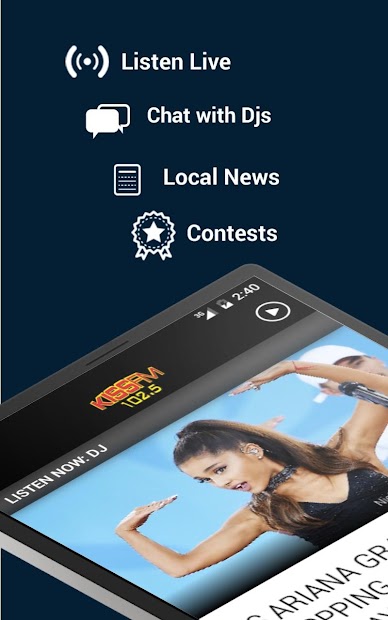 Screenshot 5 102.5 Kiss FM - All The Hits - Lubbock (KZII) android