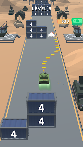 Tank Gun Run 3D - Tank Game