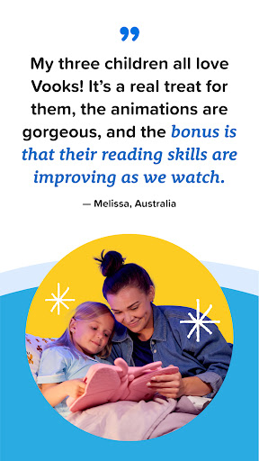 Screenshot of Vooks: Read-alouds for kids