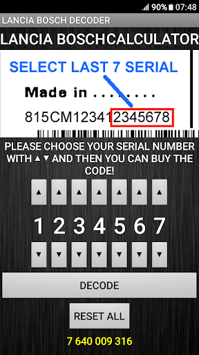 Bosch Lancia Radio Code Decode