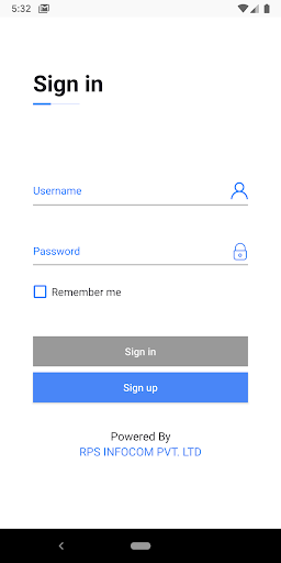 Android application JusTrack Live screenshort