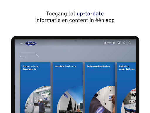 De Carrier info Room