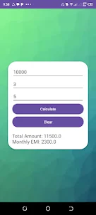 EMI Calculator-Financial Tools