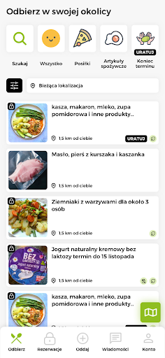 Android application Neverwaste screenshort