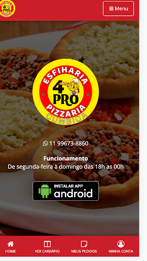 Android application 4 Pro - Cumbica screenshort