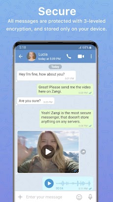 Zangi Private Messengerのおすすめ画像1