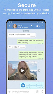 Zangi Messenger screenshots 1