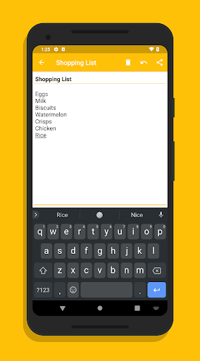 Simple Material Notes Screen 2