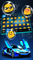 screenshot of Speedy Sports Car Keyboard The