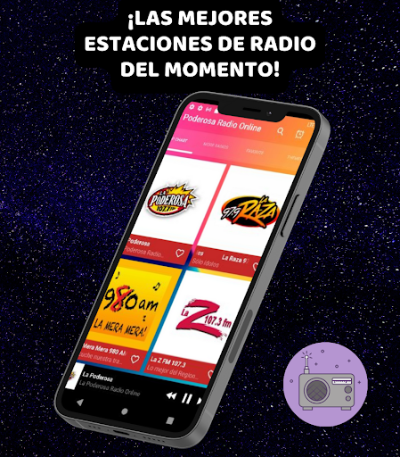 La Poderosa Radio Online. Screen 2