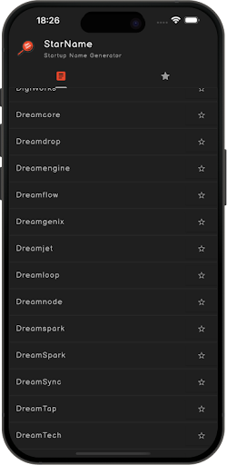 StarName – Startup Name Ideas