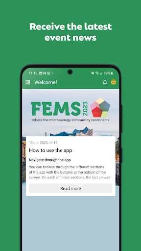 Android application FEMS2023 screenshort