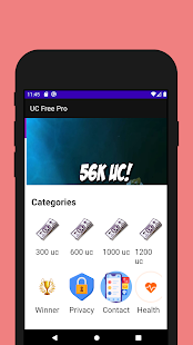 Get Free UC : Free UC and Royal Pass Every Season 1.0 APK + Mod (Free purchase) for Android