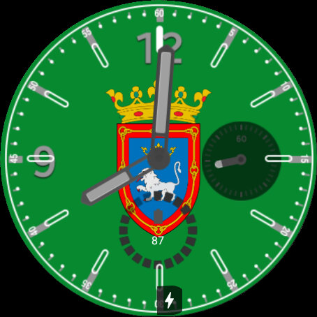 Android application Esfera bandera de Pamplona screenshort