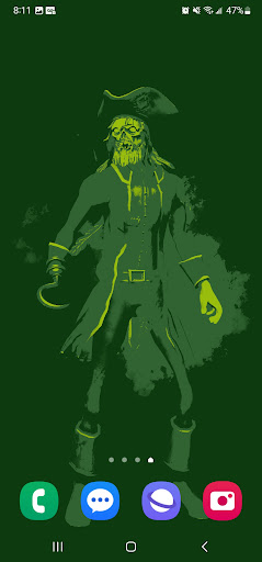 Skeleton Pirate Live Wallpaper