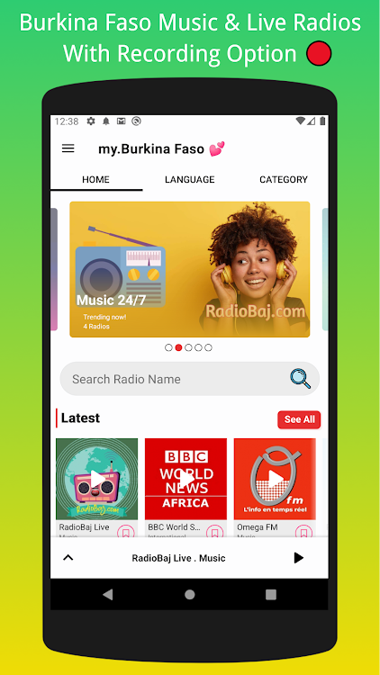 Burkina Faso Music & Radios - 1.0.3 - (Android)