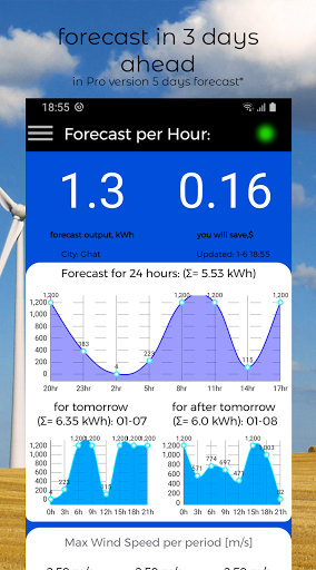My Wind Turbine Screen 2