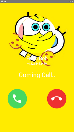 Yellow Bob Video Call Chat Sim
