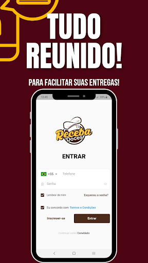 Receba Doces - Entregador Screen 2