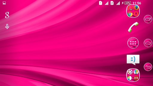 Waves Pink XZ Theme