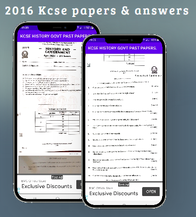 Kcse 2016 past papers.