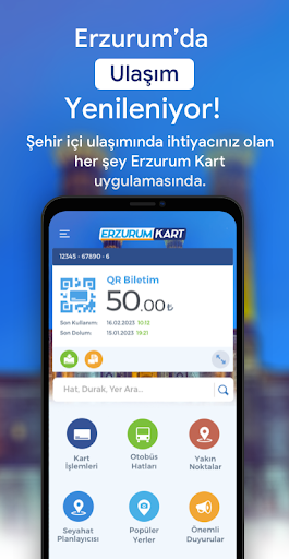 Android application Erzurum Kart screenshort