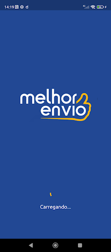 Android application MelhorEnvio screenshort