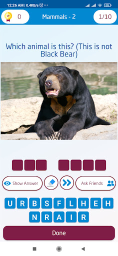 Guess the Animal - Animal Game Screen 3