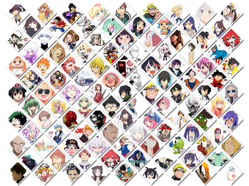 3000 Anime Manga Stickers Wastickerapps Volume 4