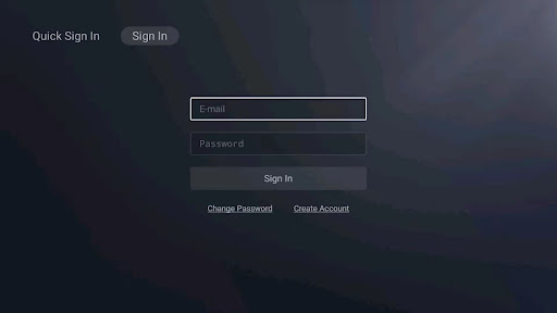 Screenshot of User Center