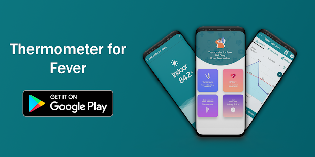 Thermometer for fever Tracker 1.6 APK screenshots 1