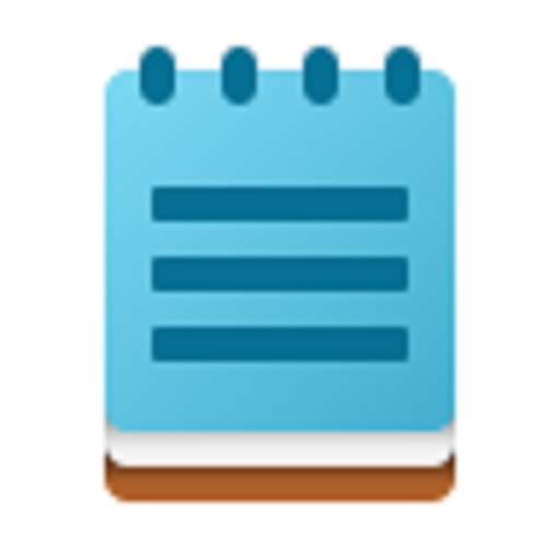 notepad - easy simple nice logo