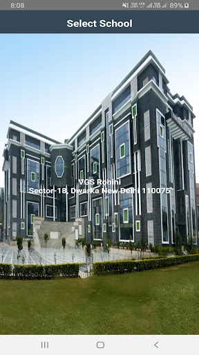 Android application VGS Rohini screenshort