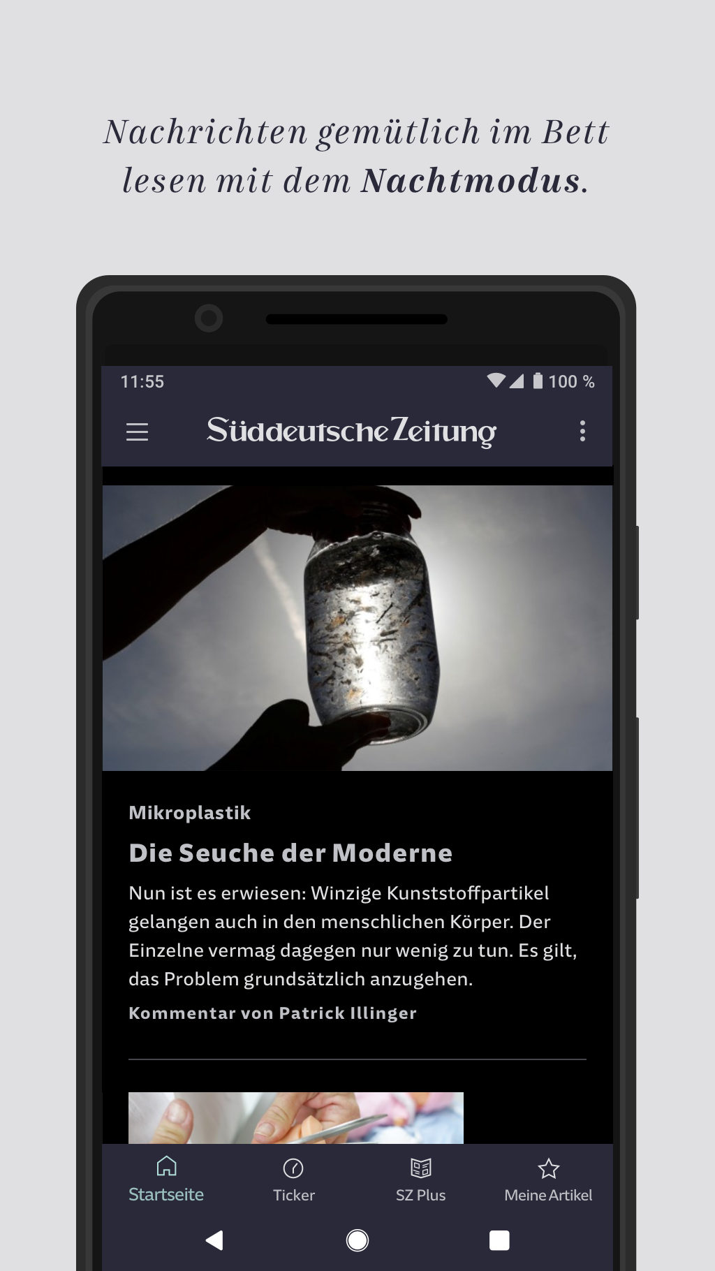 Android application SZ.de - Nachrichten - Süddeutsche Zeitung screenshort