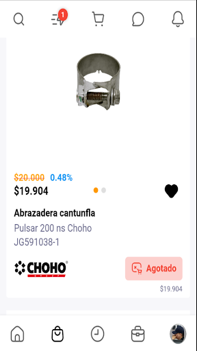 Android application Importadora Premium Online screenshort