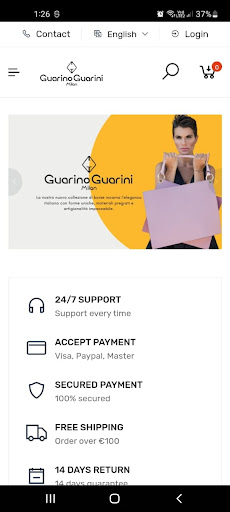 Android application Guarino Guarini screenshort